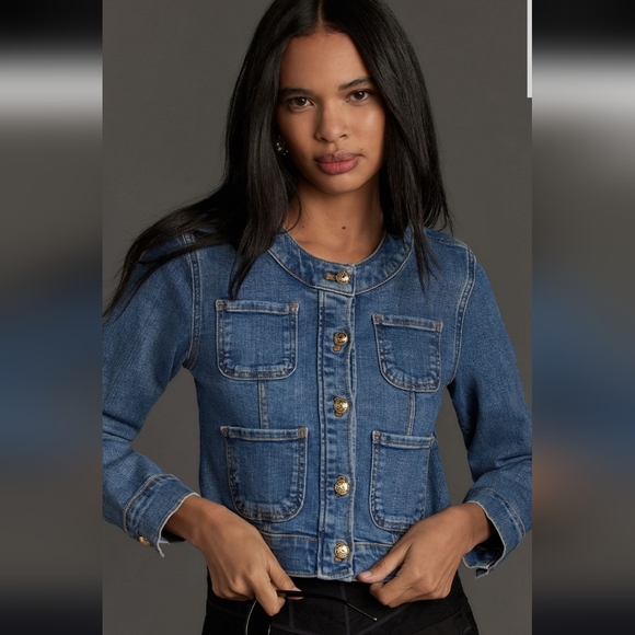 Anthropologie Jackets & Blazers - Anthropologie Coco Denim Jacket